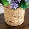 2.5ft. Artificial Mixed Flower & Hydrangea Arrangement in Hyacinth Weave Basket